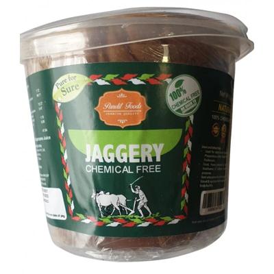 Jaggery (Chemical free) Pandit Foods -900g